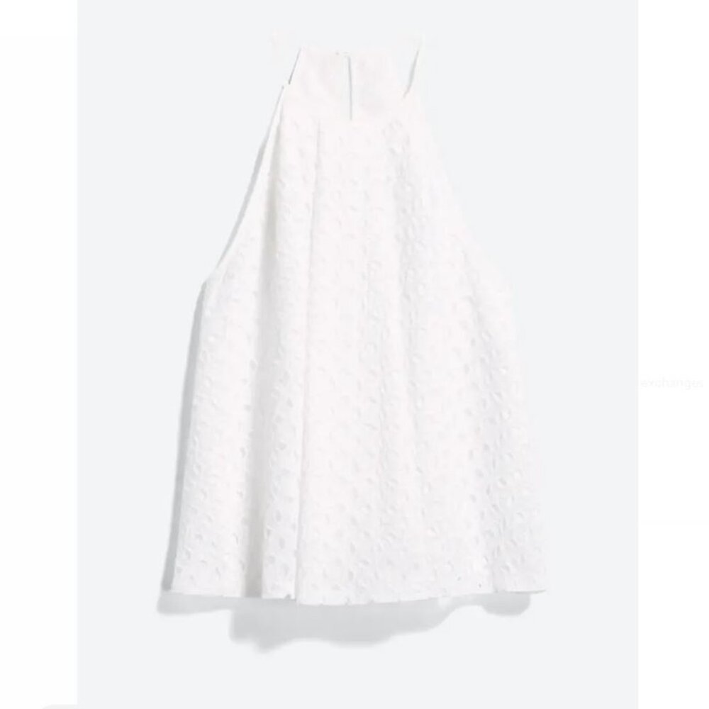 NWT NAPEAN SEA Johee Eyelet Tank Medium Halter Stitch Fix White Shirt